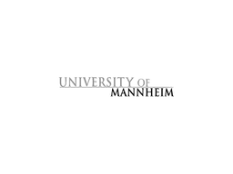 University of Mannheim